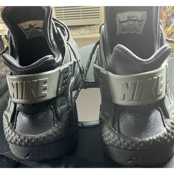 Nike Mens Air Huarache| Gray/Black Casual Shoes Sneakersl Size 8 main image 7